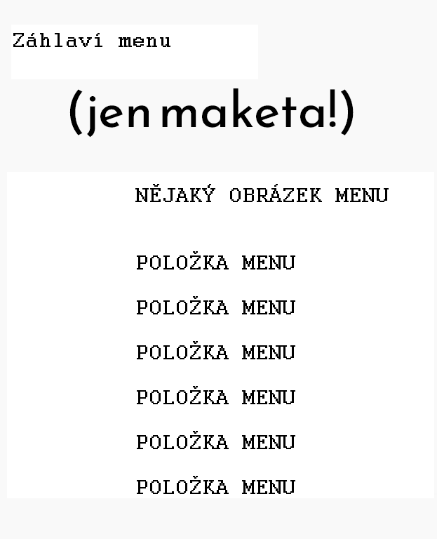 obrázek menu